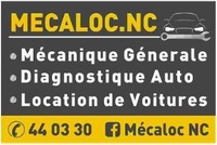 MECALOC NC - Carrosserie / peinture  - Garage mécanique générale - Location  - iCar.nc
